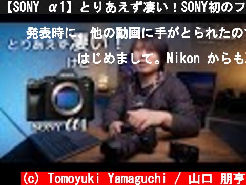【SONY α1】とりあえず凄い！SONY初のフラッグシップミラーレス一眼、でも・・・  (c) Tomoyuki Yamaguchi / 山口 朋亨